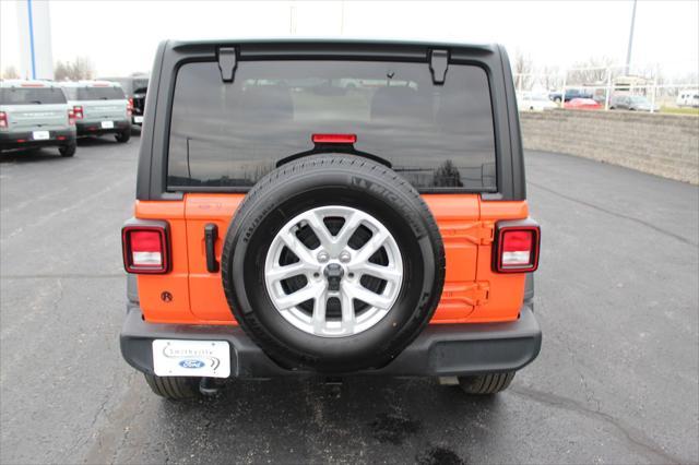 used 2023 Jeep Wrangler car, priced at $30,325