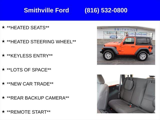 used 2023 Jeep Wrangler car, priced at $30,325