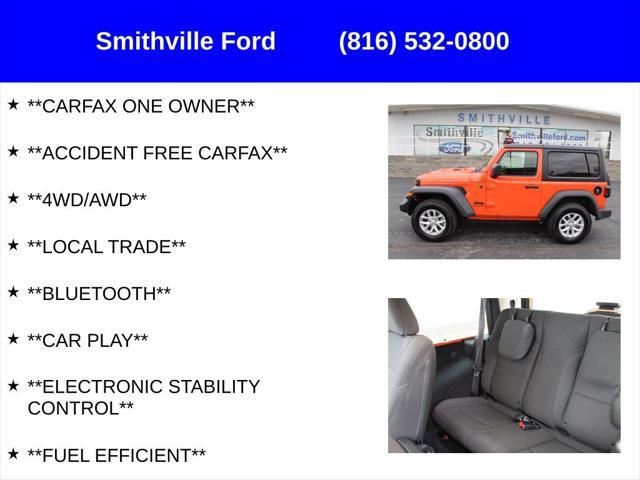 used 2023 Jeep Wrangler car, priced at $30,325