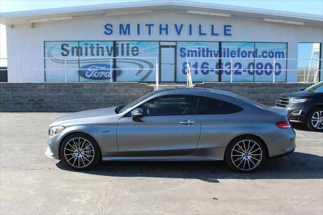 used 2018 Mercedes-Benz AMG C 43 car, priced at $31,775