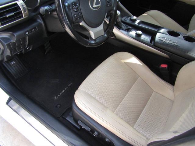 used 2015 Lexus IS 250 car, priced at $11,995