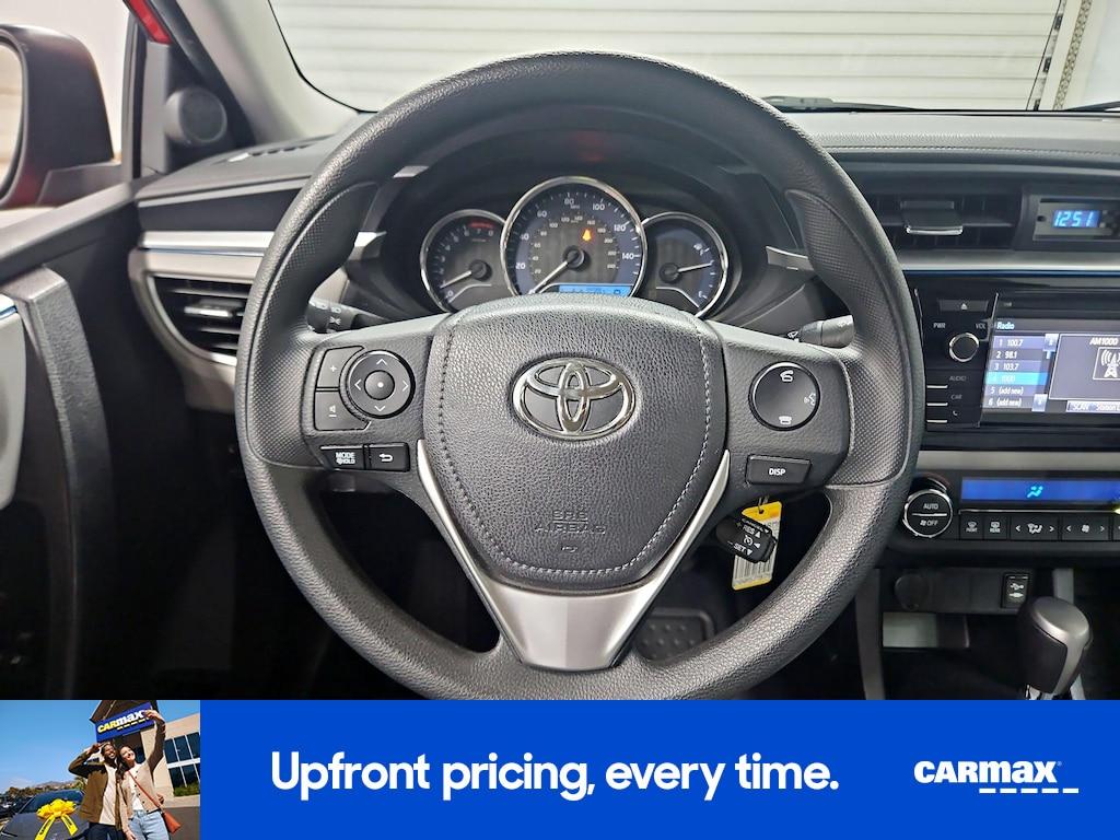 used 2015 Toyota Corolla car, priced at $17,998