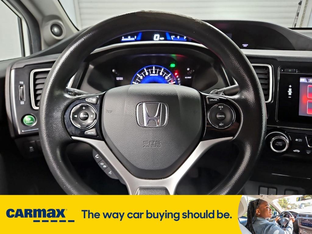 used 2015 Honda Civic car, priced at $15,998