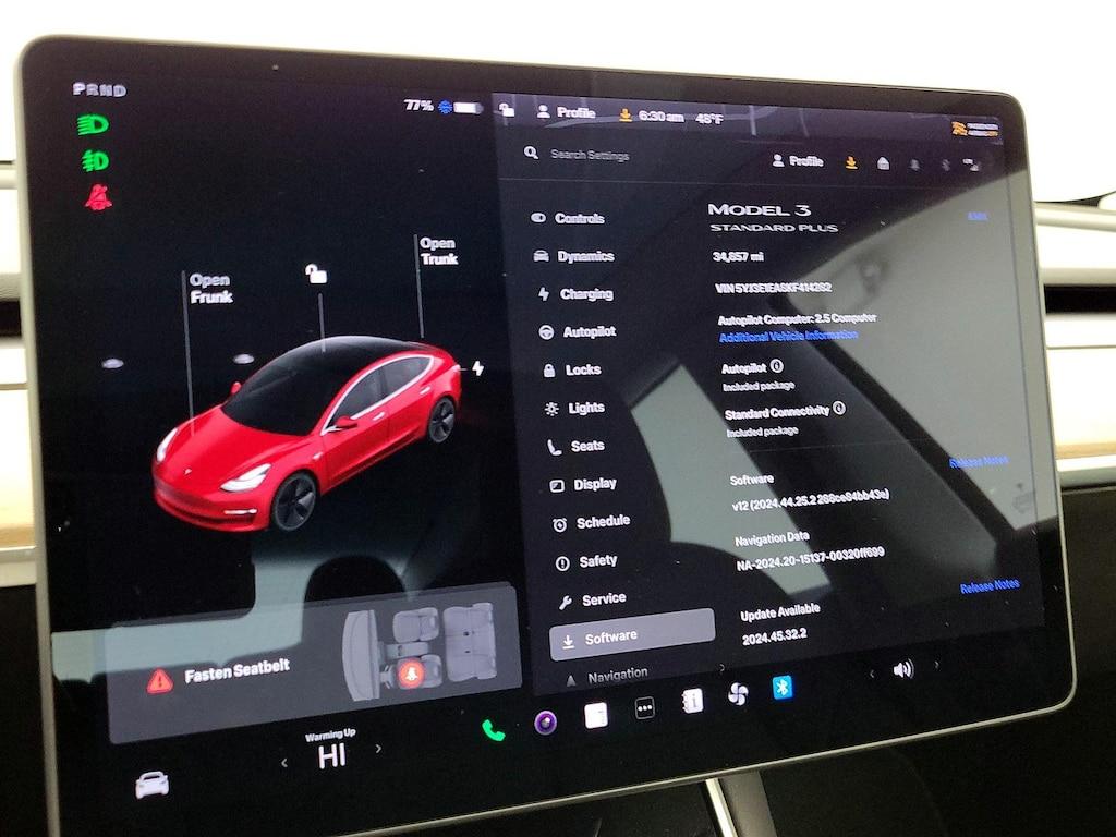 used 2019 Tesla Model 3 car, priced at $21,998