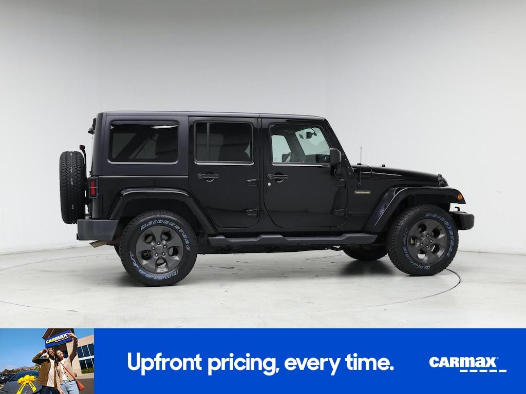 used 2017 Jeep Wrangler car, priced at $19,998