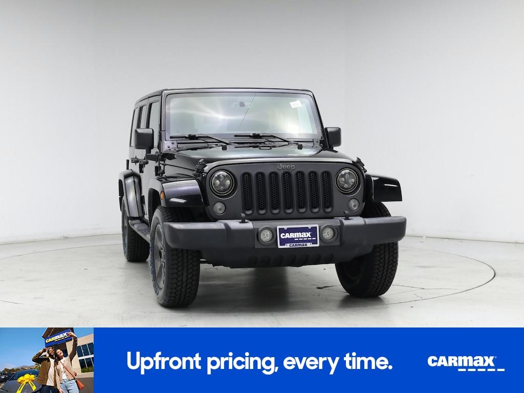 used 2017 Jeep Wrangler car, priced at $19,998