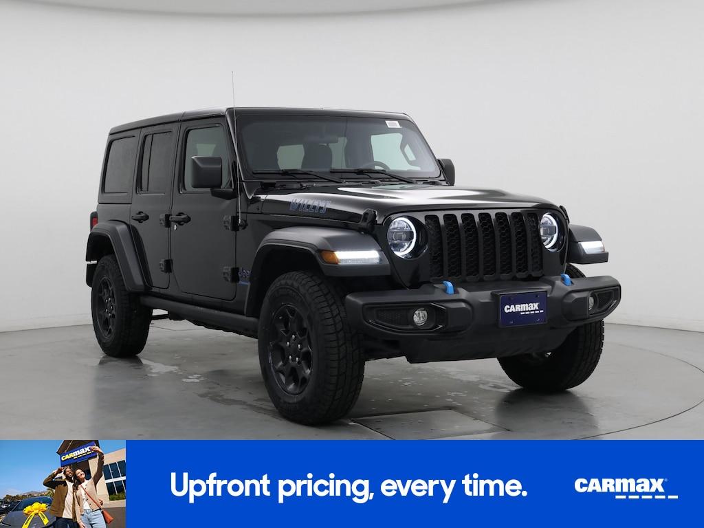 used 2023 Jeep Wrangler 4xe car, priced at $28,998