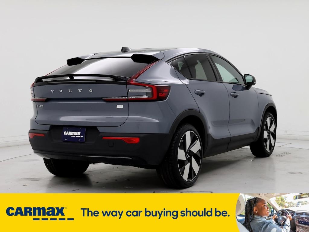 used 2023 Volvo C40 Recharge Pure Electric car, priced at $34,998
