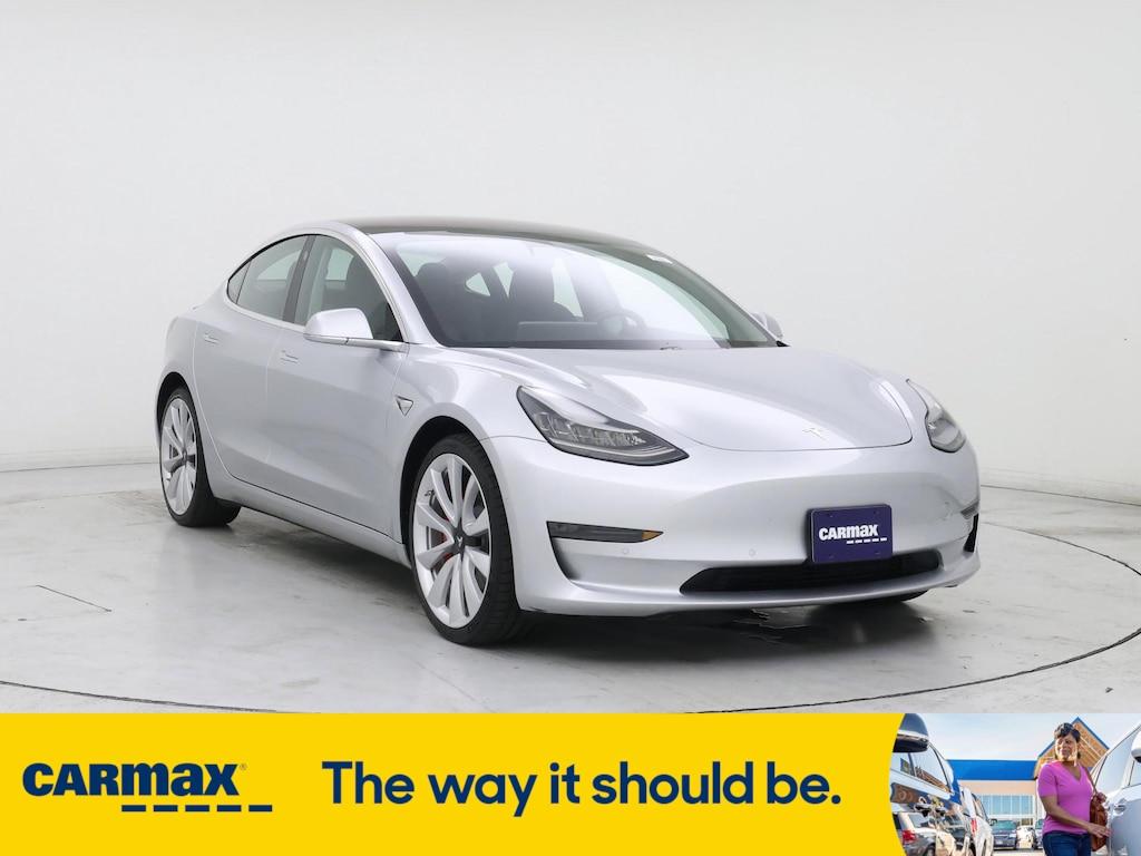 used 2018 Tesla Model 3 car, priced at $27,998