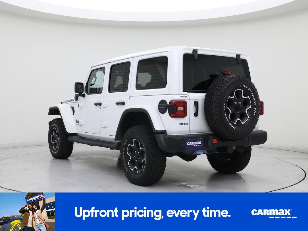 used 2021 Jeep Wrangler Unlimited 4xe car, priced at $34,998