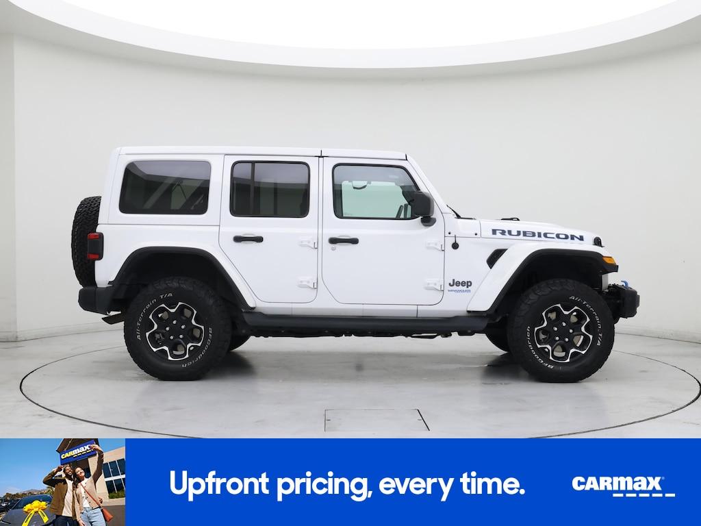 used 2021 Jeep Wrangler Unlimited 4xe car, priced at $34,998