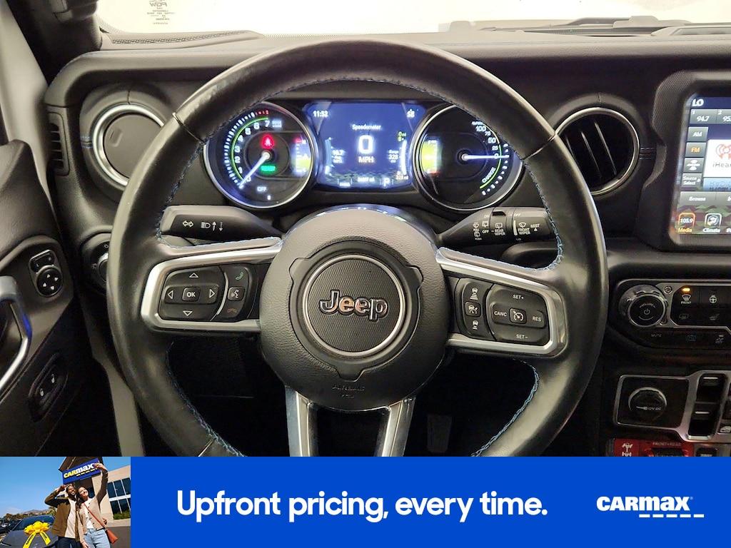 used 2021 Jeep Wrangler Unlimited 4xe car, priced at $34,998