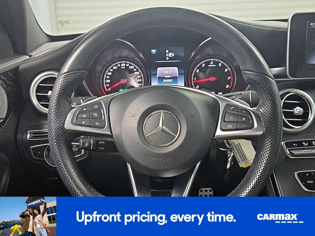 used 2015 Mercedes-Benz C-Class car, priced at $18,998