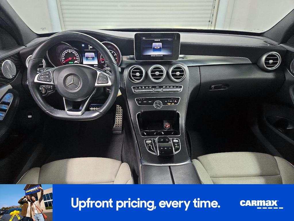 used 2015 Mercedes-Benz C-Class car, priced at $18,998
