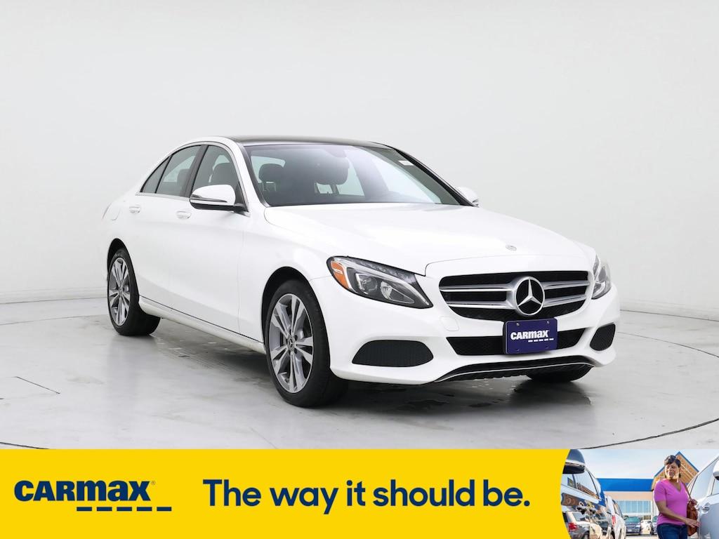 used 2018 Mercedes-Benz C-Class car, priced at $22,998