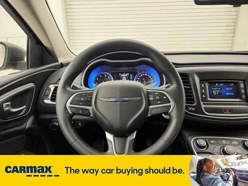 used 2015 Chrysler 200 car, priced at $13,998