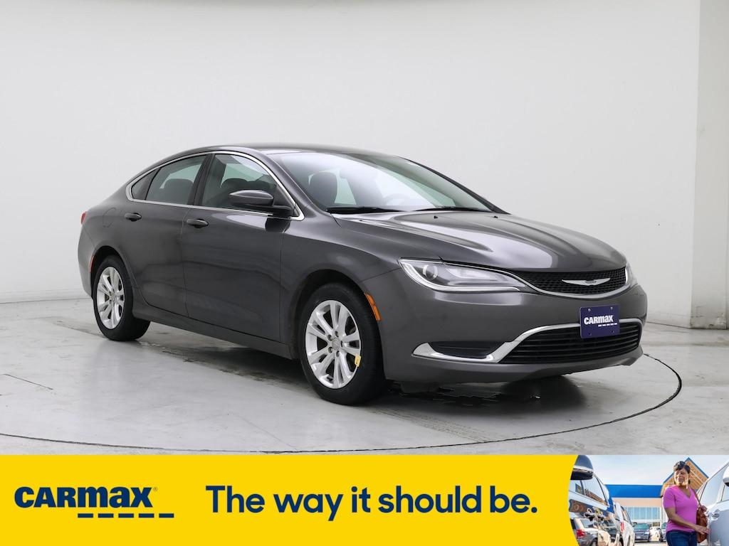 used 2015 Chrysler 200 car, priced at $13,998