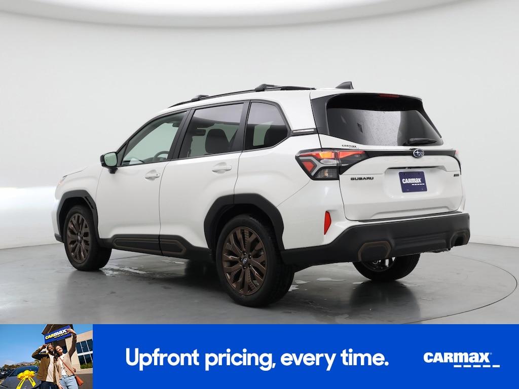 used 2025 Subaru Forester car, priced at $34,998