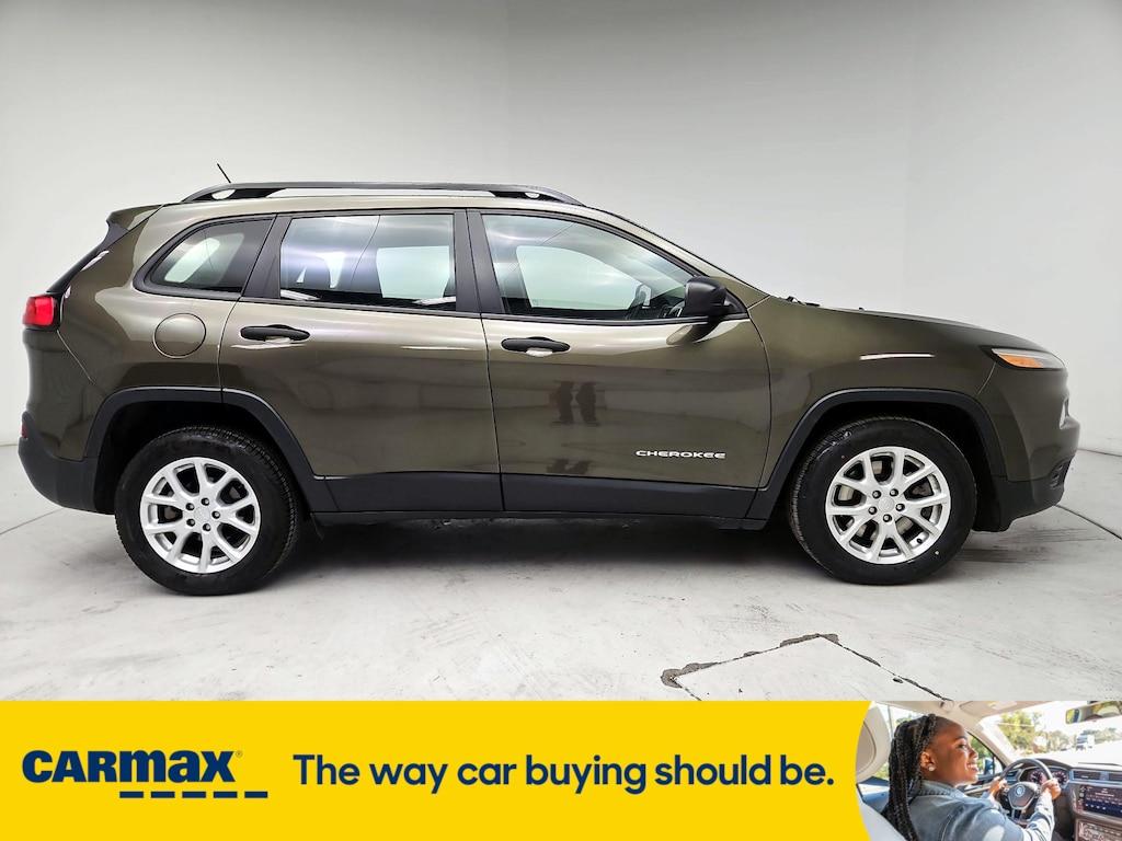 used 2016 Jeep Cherokee car, priced at $14,599