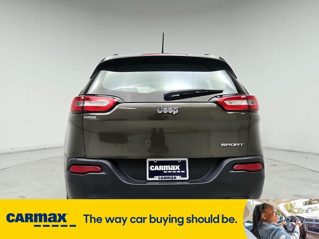 used 2016 Jeep Cherokee car, priced at $14,599