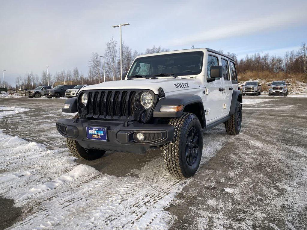 used 2021 Jeep Wrangler Unlimited car, priced at $31,490