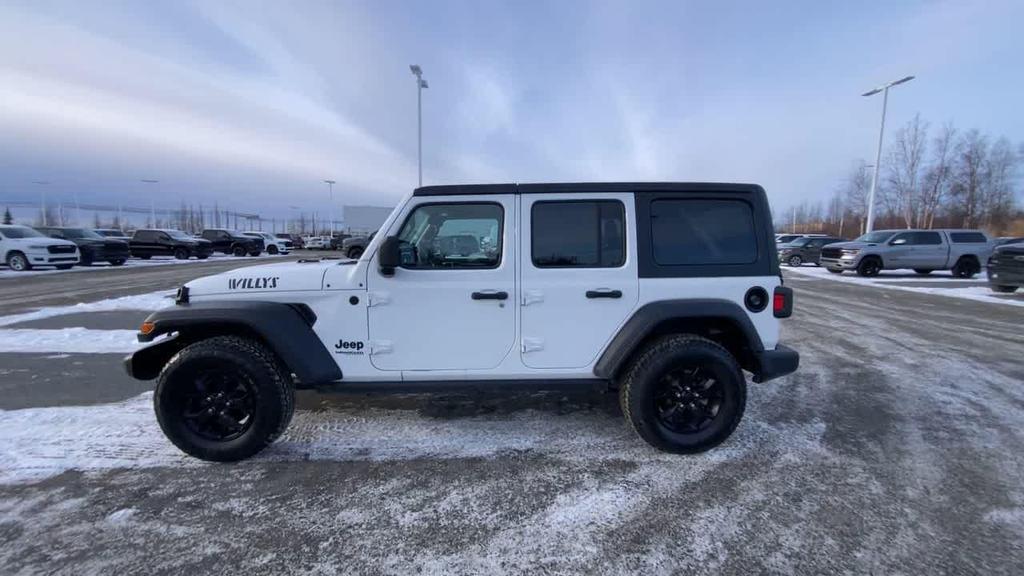 used 2021 Jeep Wrangler Unlimited car, priced at $31,490