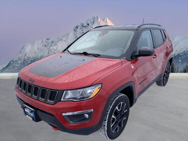 used 2021 Jeep Compass car, priced at $21,490