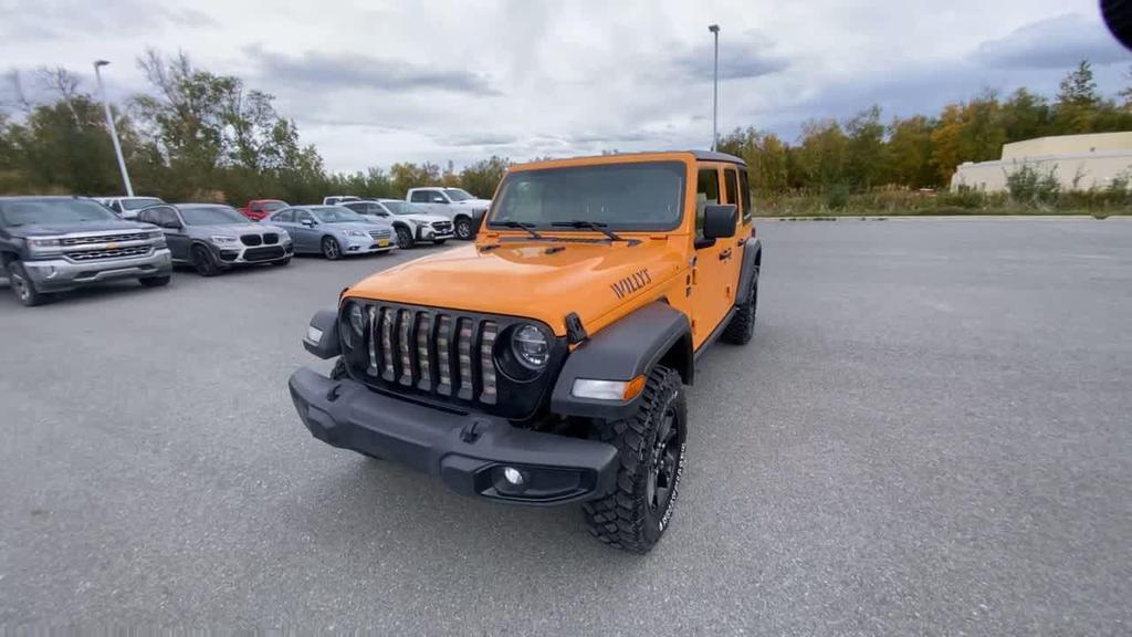 used 2021 Jeep Wrangler car, priced at $29,990