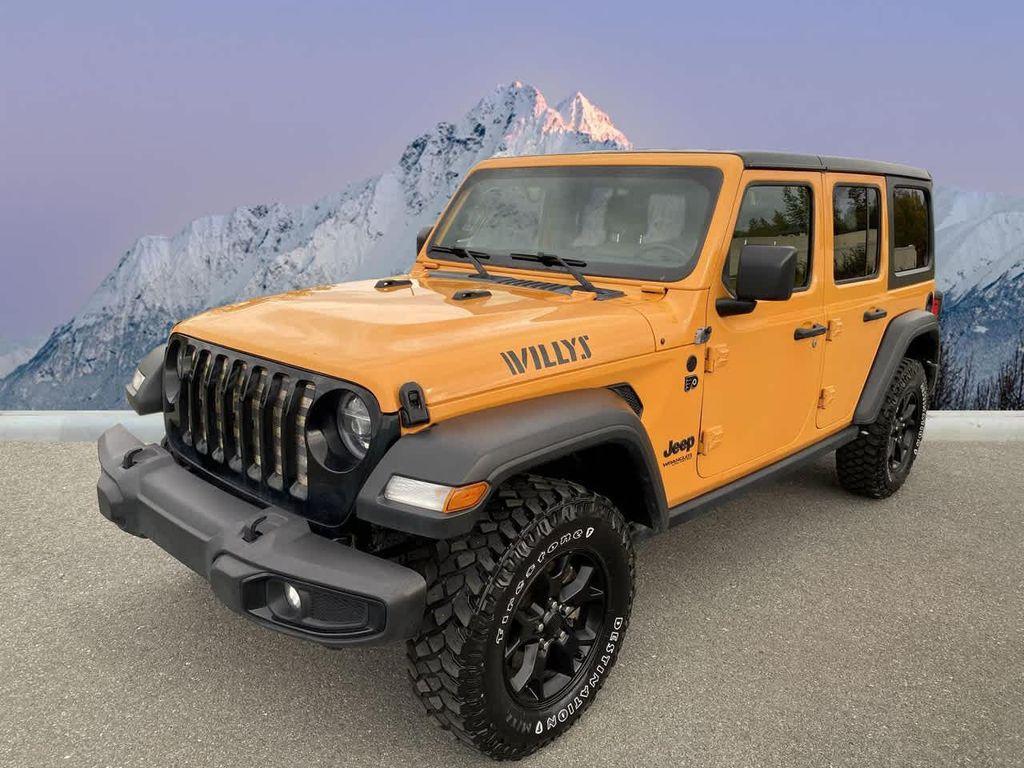 used 2021 Jeep Wrangler car, priced at $28,990