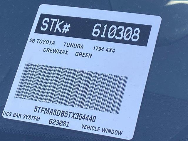 new 2026 Toyota Tundra car, priced at $71,635