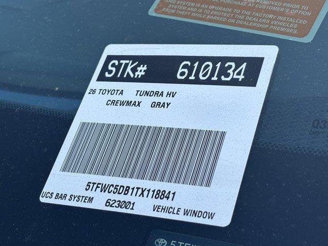 new 2026 Toyota Tundra Hybrid car, priced at $77,739