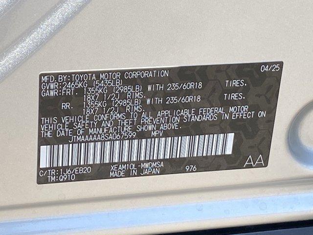new 2025 Toyota bZ4X car, priced at $40,279