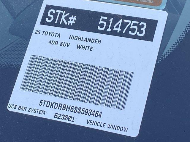 new 2025 Toyota Highlander car, priced at $48,928