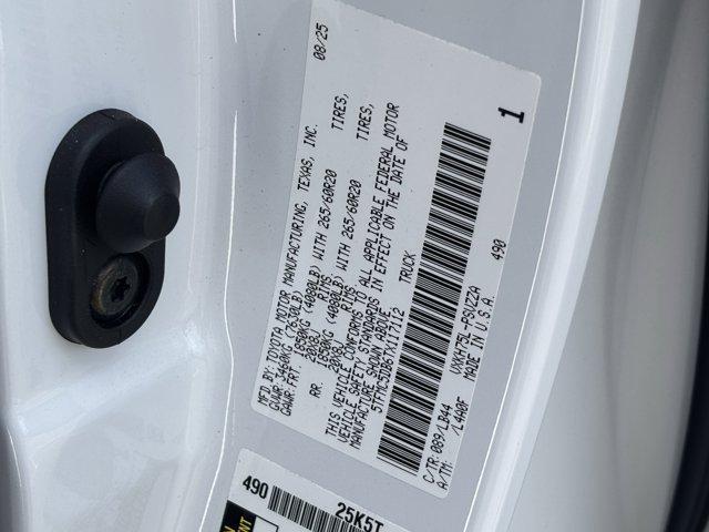 new 2026 Toyota Tundra car, priced at $76,035