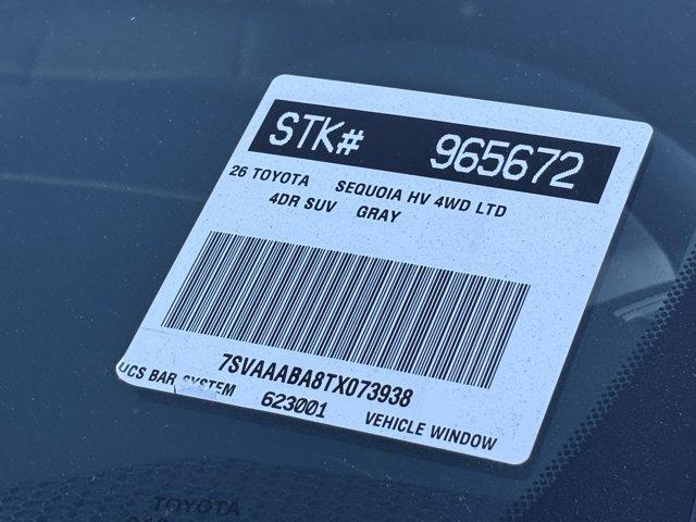 new 2026 Toyota Sequoia car, priced at $79,213