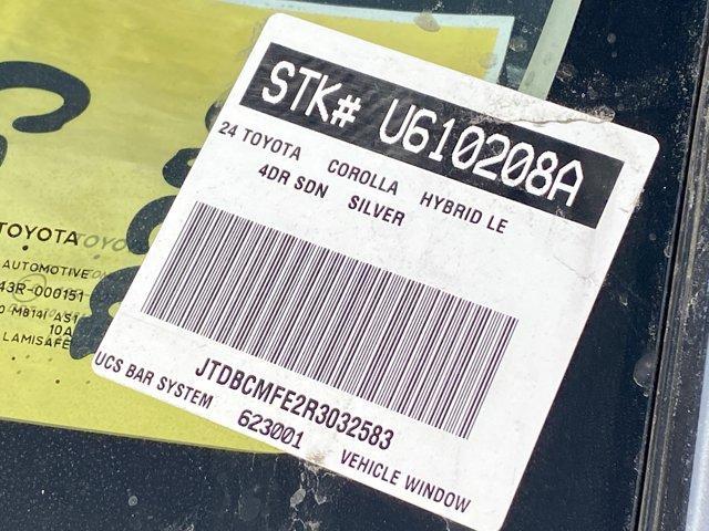 used 2024 Toyota Corolla Hybrid car, priced at $17,188