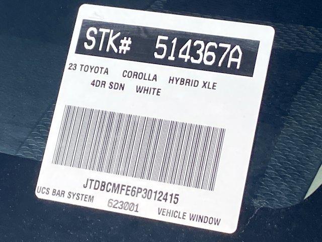 used 2023 Toyota Corolla Hybrid car, priced at $22,288