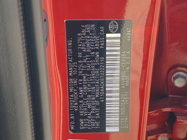 new 2026 Toyota Camry car, priced at $35,054