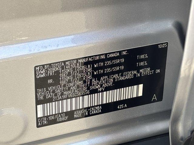 new 2025 Toyota RAV4 car, priced at $40,373