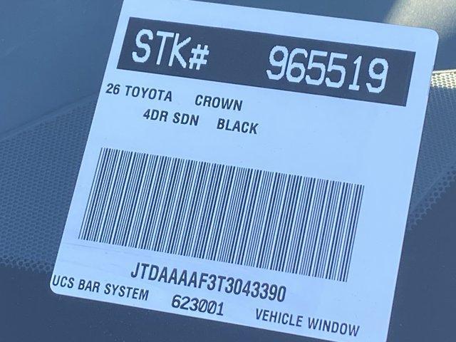 new 2026 Toyota Crown car, priced at $51,268