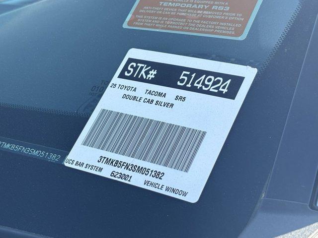 new 2025 Toyota Tacoma car, priced at $39,534