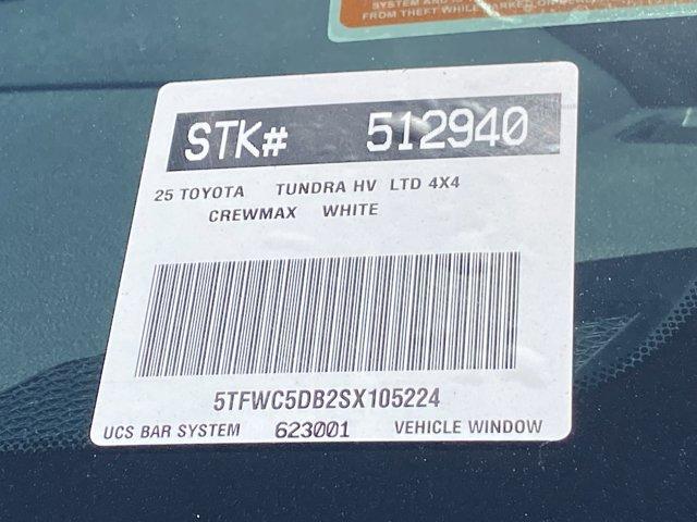 new 2025 Toyota Tundra Hybrid car, priced at $67,900