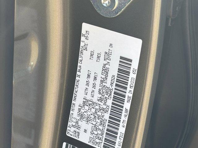 new 2025 Toyota Tacoma car, priced at $46,244