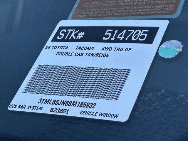 new 2025 Toyota Tacoma car, priced at $46,244