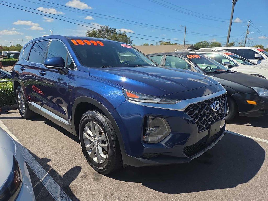 used 2020 Hyundai Santa Fe car, priced at $16,905