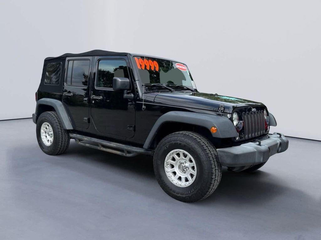 used 2018 Jeep Wrangler JK Unlimited car, priced at $17,840