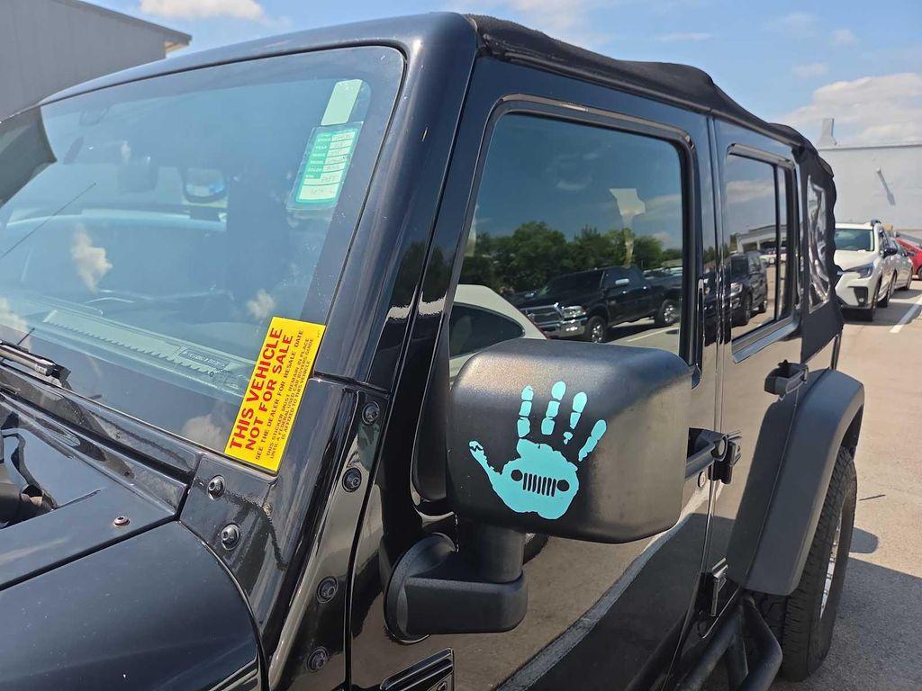 used 2018 Jeep Wrangler JK Unlimited car, priced at $19,999