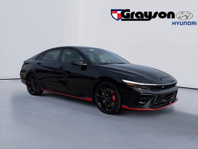 new 2025 Hyundai Elantra N car, priced at $38,855