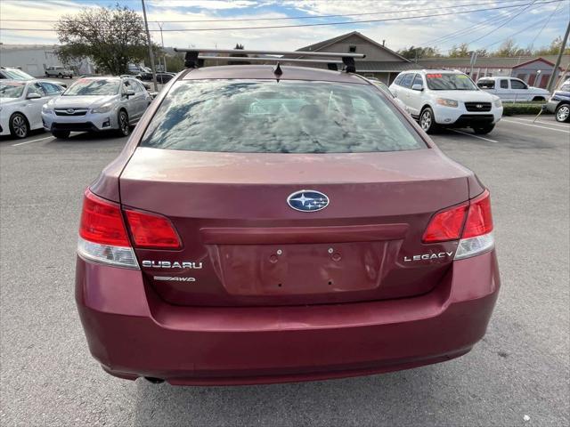 used 2011 Subaru Legacy car, priced at $4,999