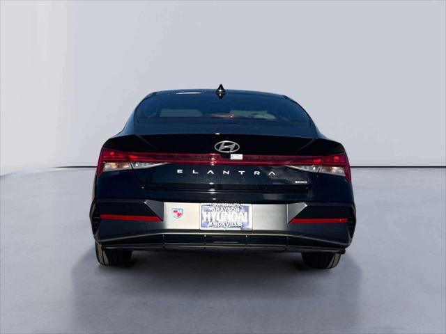 new 2025 Hyundai Elantra car, priced at $30,553